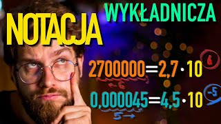 Notacja WYKŁADNICZA❗️Egzamin ÓSMOKLASISTY  MATURA MATEMATYKA 2022 [upl. by Erdnassak]