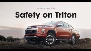 New Mitsubishi Triton  Safety on Triton  Mitsubishi Motors NZ [upl. by Nollad118]