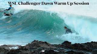 WSL Dawn Warm Up Session  Snapper Rocks  28 April 2024 [upl. by Zere56]