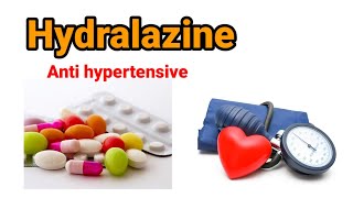 Hydralazine  indication  contra indication  Machanism of actionanaesthesiawithbabar2576 [upl. by Ised]