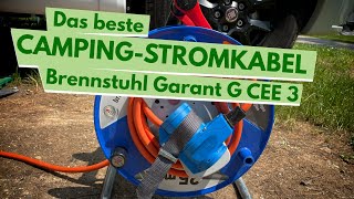 Das beste CampingStromkabel Kabeltrommel von Brennstuhl Garant G CEE 3 IP44 25m H07RN F 3G25 [upl. by Euqilegna]