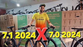 OGGI 70 X OGGI 71 ANO 2024 VAGUINHO BIKES [upl. by Nalced]