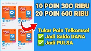 Cara Tukar Poin Telkomsel Jadi Saldo DANA  Tukar Poin Telkomsel Jadi Pulsa  Pointastic Deal [upl. by Kreg892]