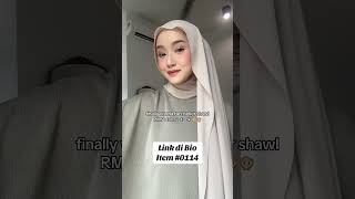 Shawl chiffon berat gaya eksklusif Beli 5 percuma 1 shopee fyp viral hijab shawl [upl. by Elletnahs]