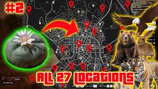 GTA 5  All 27 Peyote Plants Location Guide in Story Mode XBOX PC PS4 PS5 [upl. by Eceirehs909]