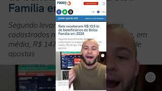 Bolsa Família VS Casas de Apostas 🎰 investimentos economia economia finanças fyp fyp [upl. by Joliet]