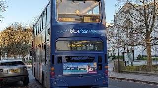 Bluestar Wrightbus Eclipse Gemini Volvo B7TL D7C 72LZF LX06 EBK 6908 [upl. by Idok828]