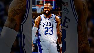 LeBron Dreams of Playing at Duke 👀🔵 [upl. by Ash]