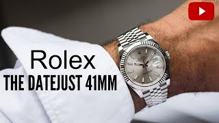 5 Reasons to Buy a Rolex Datejust 41 mm A Watch Enthusiasts List [upl. by Martineau]