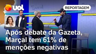 Rejeição a Marçal subiu com debate da Gazeta dizem campanhas  Andreza Matais [upl. by Tunnell]