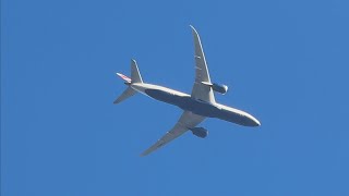 A compilation of Heathrow flyovers at home during clear skies 11122023 [upl. by Lleroj]