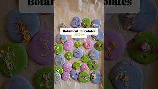 Botanical Chocolates with Butterfly Pea Flower Rose amp Matcha [upl. by Helms]