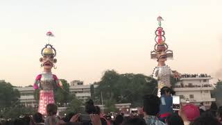 Faridabad dusshera ground ravan dahan 2019 [upl. by Neomah964]