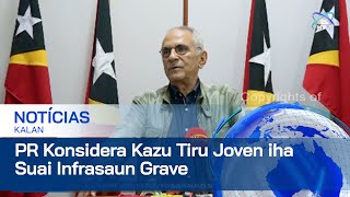 PR Konsidera Kazu Tiru Joven iha Tilomar Covalima hanesan Infrasaun Grave [upl. by Enyawd]