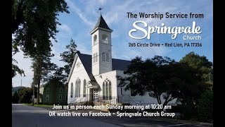 Springvale Church Sermon for 10132024 [upl. by Descombes]