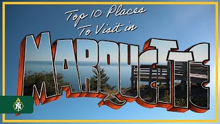 TOP 10 PLACES TO VISIT IN MARQUETTE  Northern Michigan University [upl. by Anala716]