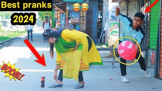 Best PRANKS of The year 2024  Most Watch Prank competition  All Time Best Pranks Ever  Part 3 [upl. by Elaval]