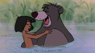 KARHUN ELÄMÄBARE NECESSITIES The Jungle book ost with Finnish and English subtitles [upl. by Augustine]