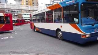 Basingstoke Bus Station 14032009 Part 1 [upl. by Yllim]