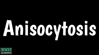 Anisocytosis  Anisocytosis Testing  RDW Test For Anisocytosis [upl. by Wang]