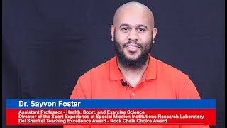 Dr Sayvon Foster discusses receiving Del Shankel Teaching Excellence award [upl. by Joel]