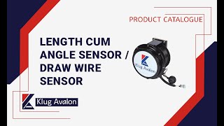 Length Cum Angle Sensor  DrawWire Sensor  For All Cranes  Klug Avalon [upl. by Raymonds592]