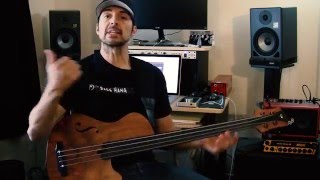 Colibri Gedovius Bass Demo and Tapewound String Review [upl. by Genia]