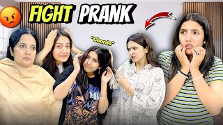 Fight Prank With My Family Exams ki Tyari  Mama boht gusaa hogain  Zainab Faisal  Sistrology [upl. by Seabrooke]