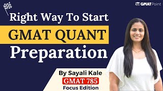 How To Prepare For GMAT Quant  Complete GMAT Quant Preparation Strategy [upl. by Domash]