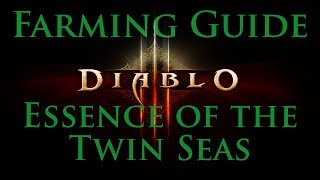 Diablo III  Farming Essence of the Twin Seas Alternate [upl. by Constanta]