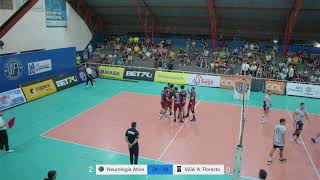 SUPER LIGA B  NEUROLOGIA ATIVA X VÔLEI ALTA FLORESTA [upl. by Latsryk]