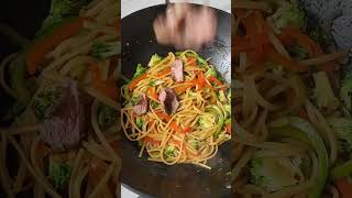 Spicy Beef Noodles noodles spicybeefnoodleseasytomake freshingredientssimple goodeatnwithmary [upl. by Grogan827]