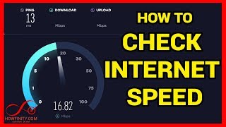 How to Check Your Internet SPEED [upl. by Robena156]