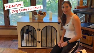 Hzuaneri Dog Crate Furniture pretty and functional dog dogbed dogcrate [upl. by Eanar710]