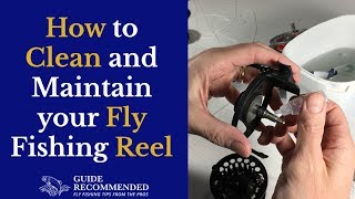 How to clean and maintain a fly reel [upl. by Millham302]