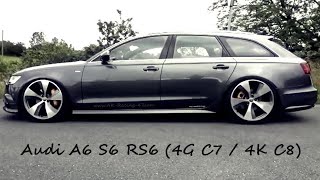 Audi A6 S6 RS6 A7 S7 RS7 A8 S8  Air Suspension Lowering Module  Luftfahrwerk Tieferlegungsmodul [upl. by Eiram]