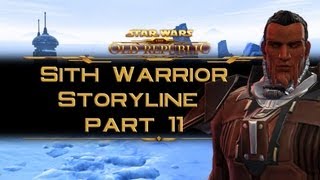 SWTOR Sith Warrior Storyline part 11 The final target of Plan Zero [upl. by Hamo601]