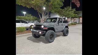 2023 jeep wrangler willys lifted icon lift with 35s [upl. by Airenahs]