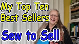 My top ten best sellers Sew to Sell handmade rescued upholstery fabric bags totes and more [upl. by Alasdair]