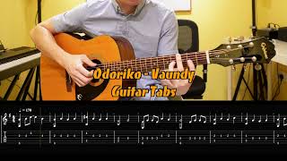 Odoriko  Vaundy Beginner Guitar Tabs [upl. by Nali]