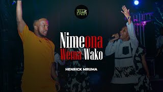 Nimeona Wema Wako  Henrick Mruma amp Seed Of Faith Official Live Video [upl. by Eerol]