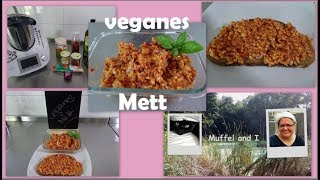 veganes Mett fleischfreier Aufstrich aus Reiswaffeln täuschend echt [upl. by Haiasi425]