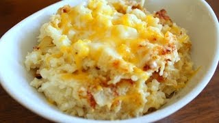 STAY FIT SUNDAY  TWICE BAKED MASHED CAULIFLOWER [upl. by Uziel]