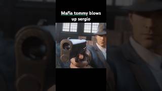 mafia definitive edition tommy blows up Sergio morello [upl. by Gilroy]