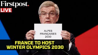 Winter Olympics LIVE France to host Winter Olympics  French Alps 2030 [upl. by Ilbert]