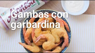 Cómo hacer gambas con gabardina [upl. by Avlem]