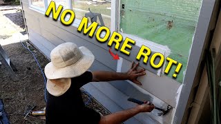 How To Replace Rotten Weatherboards  Step By Step DIY Tutorial 4K [upl. by Loesceke]