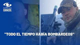 Colombiano que sobrevivió a la guerra en Ucrania regresó a Barranquilla [upl. by Ecneret]