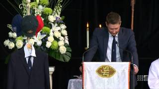 Michael Clarkes Phillip Hughes eulogy [upl. by Ungley899]