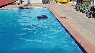 Get Your Pool Spotless With The Aiper Surfer S1 Solar Powered Skimmer [upl. by Eyak]